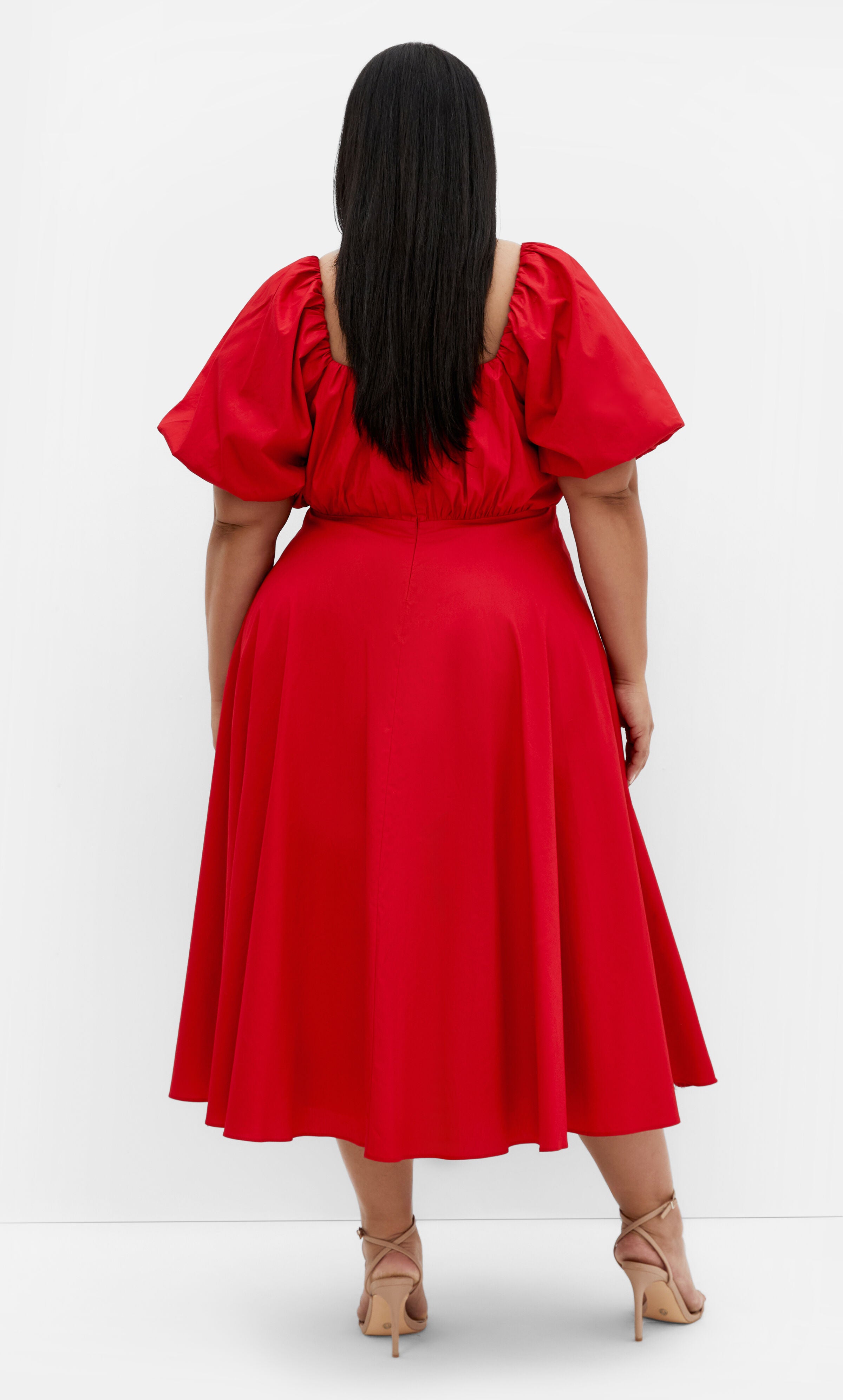 Rosabella Dress - red, RED, alternate image number 2
