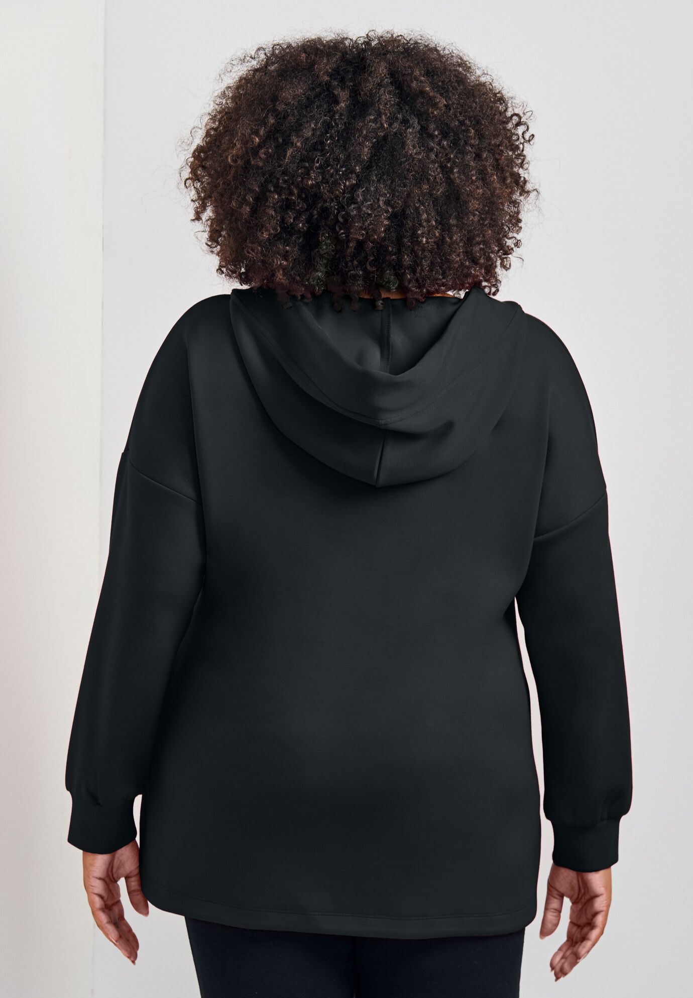 Ultra-Comfort Super Soft Hoodie, BLACK, alternate image number 2