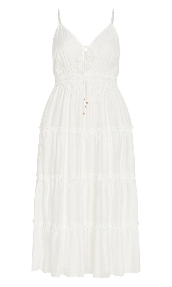 Aiza Maxi Dress - ivory, WHITE, alternate image number 3