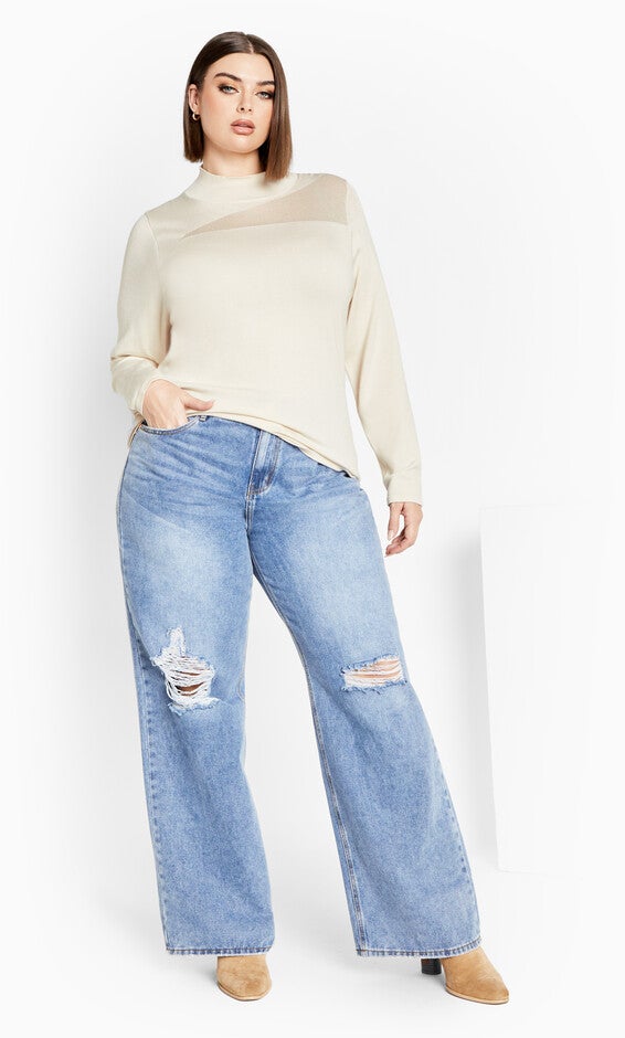 Katalina Jumper - oat, WHITE, alternate image number null