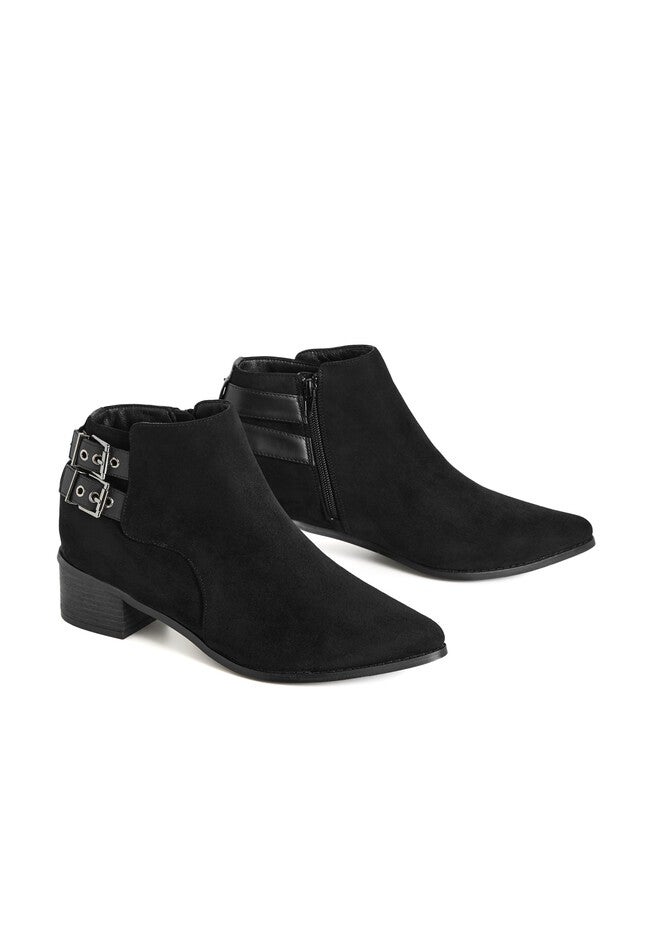 Ella Ankle Boot, BLACK, alternate image number null