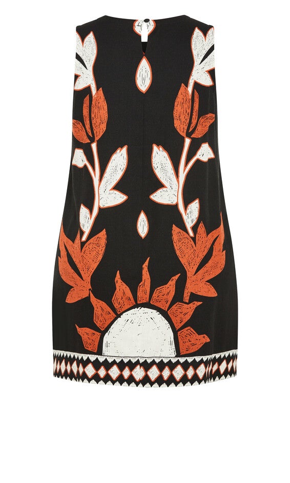 Nala Print Dress - black, NALA, alternate image number null