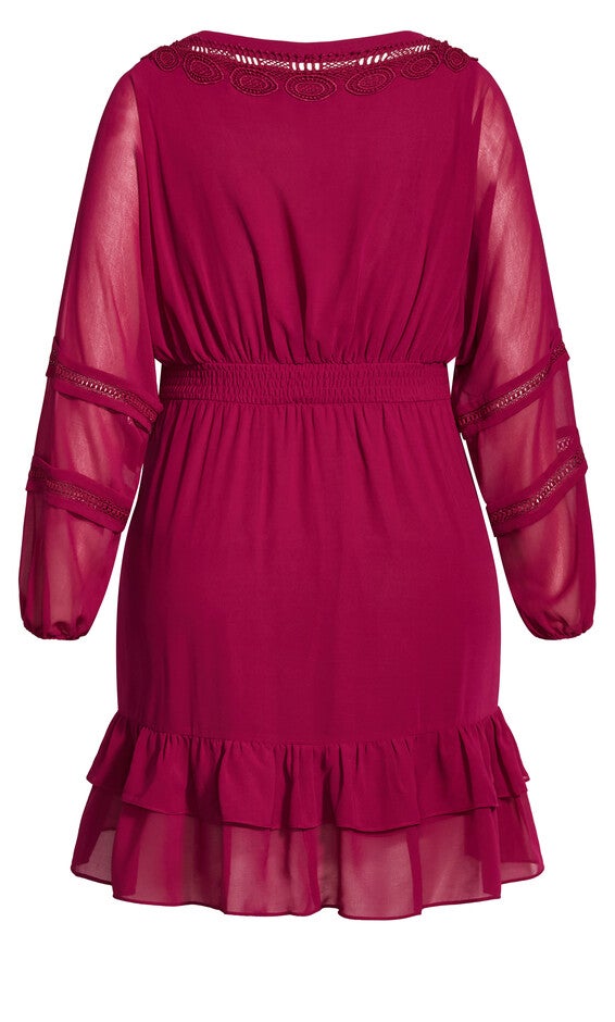 Sweetheart Dress - fuchsia, PINK, alternate image number null