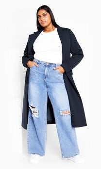 Mia Coat - navy