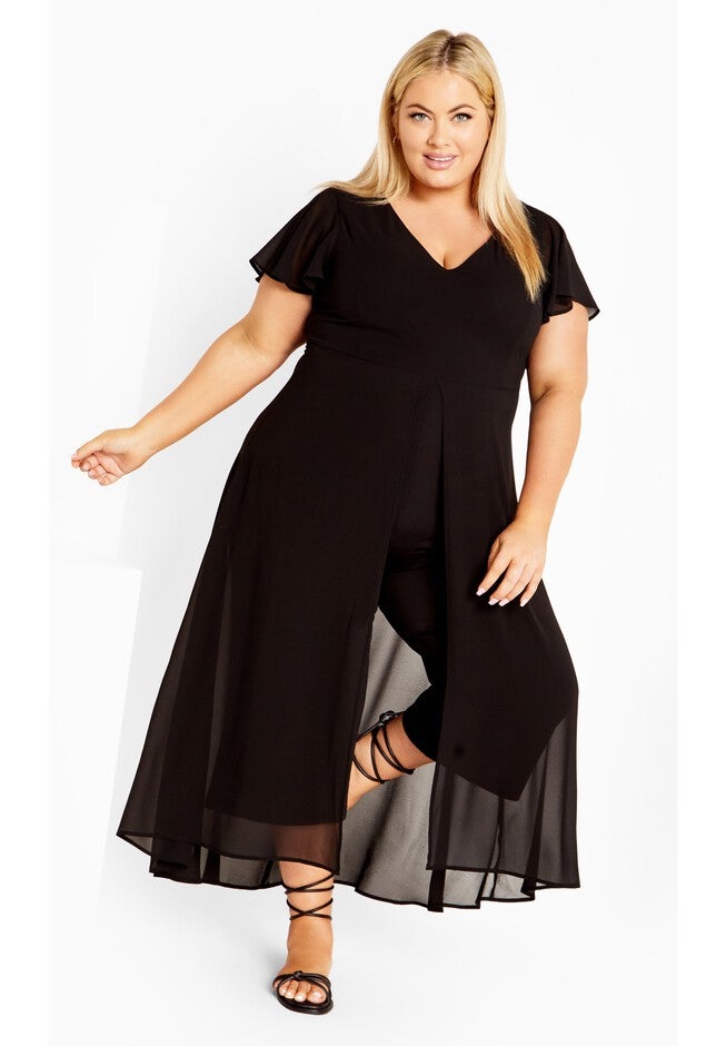 Glam Jumpsuit, BLACK, alternate image number null