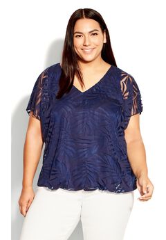 Elora Burnout Top