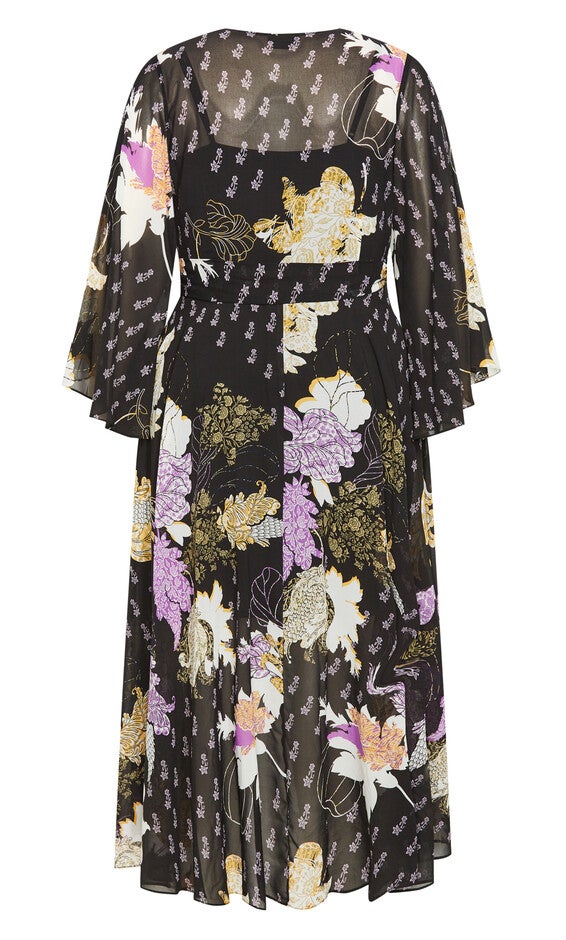 Maya Maxi Dress - black, BLACK, alternate image number null