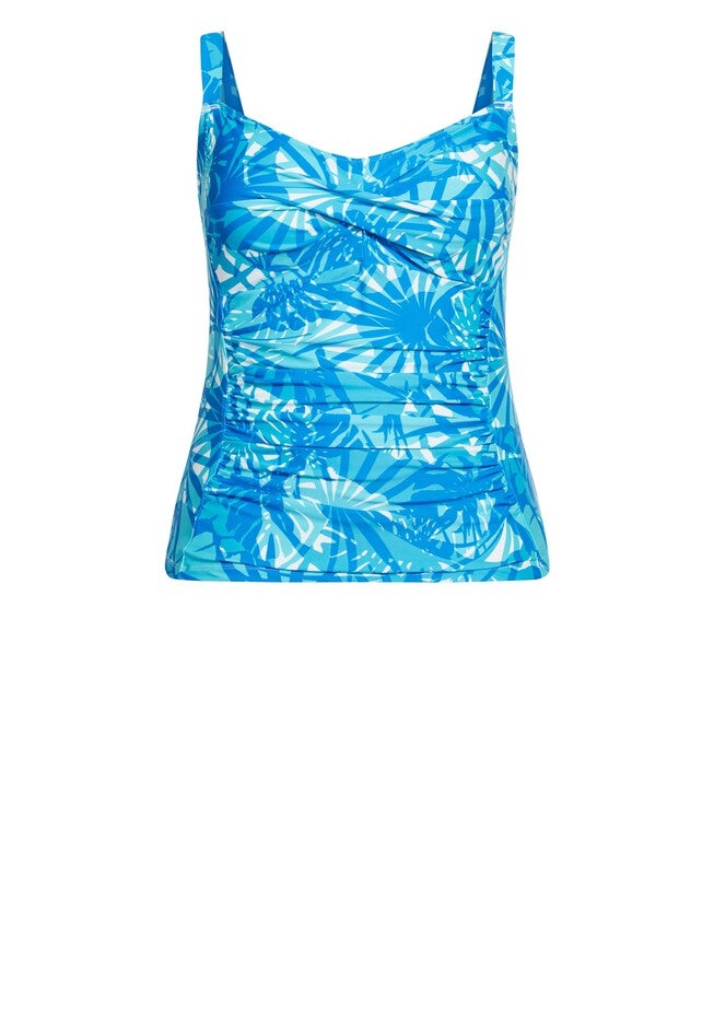 Twist Print Tankini, TENERIFE PALM, alternate image number null
