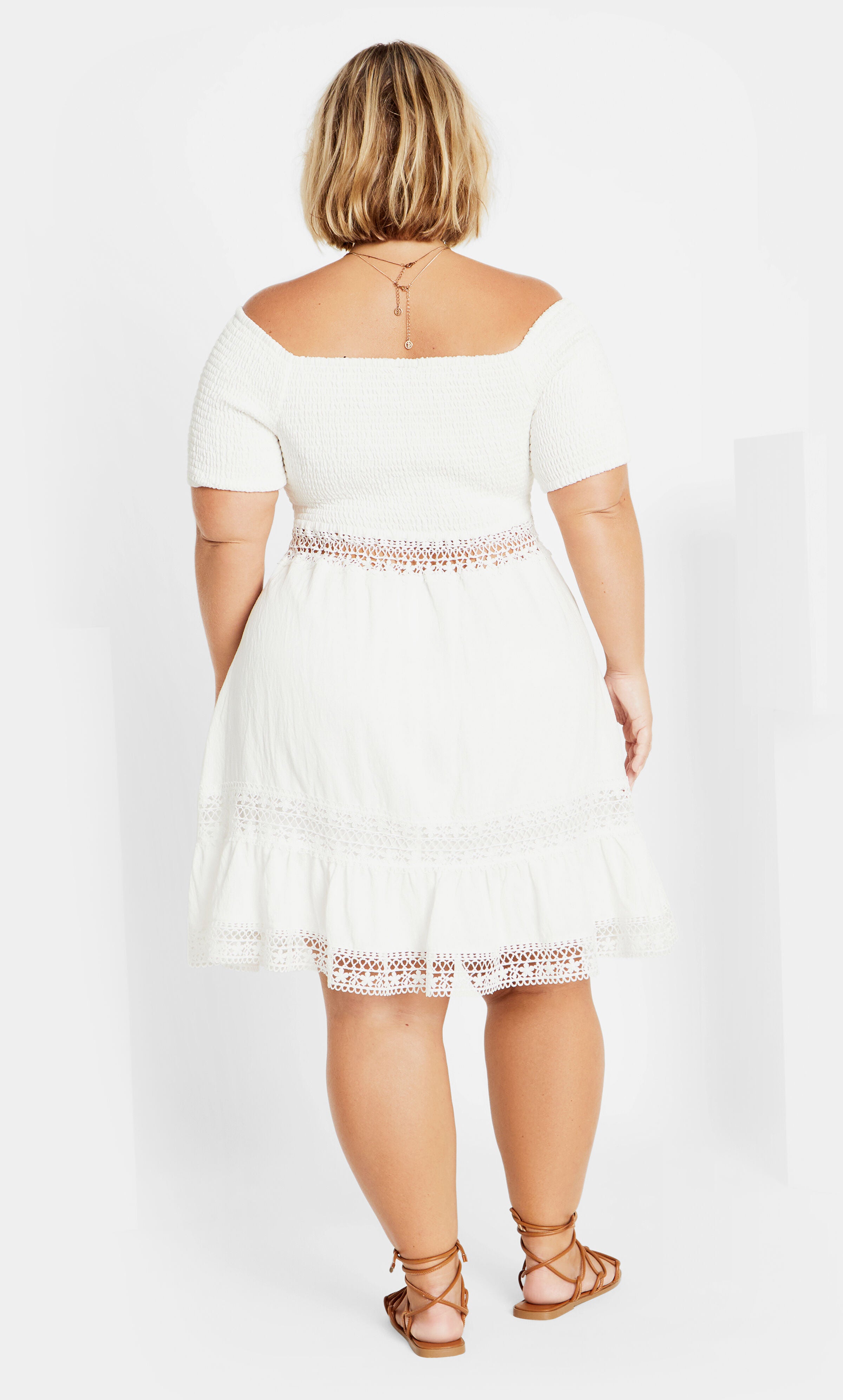 Aura Dress - ivory, IVORY, alternate image number 1