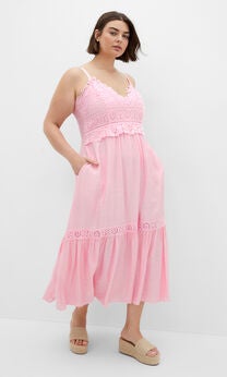 Brielle Maxi Dress - pink