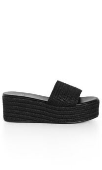 WIDE FIT Island Platform - black