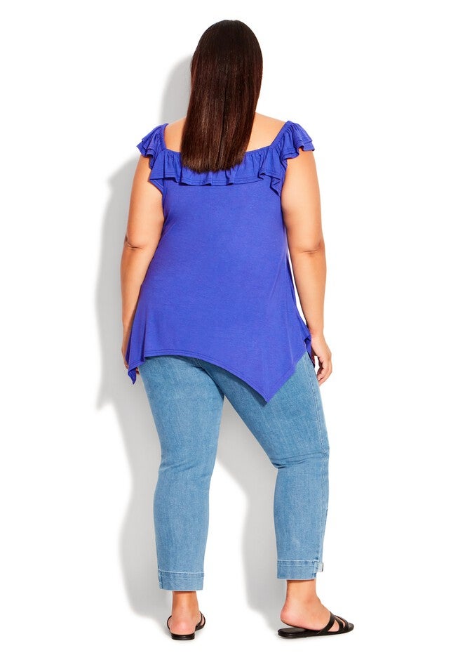 Serena Top, DAZZLING BLUE, alternate image number 2