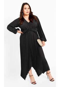 Eve Pleat Dress