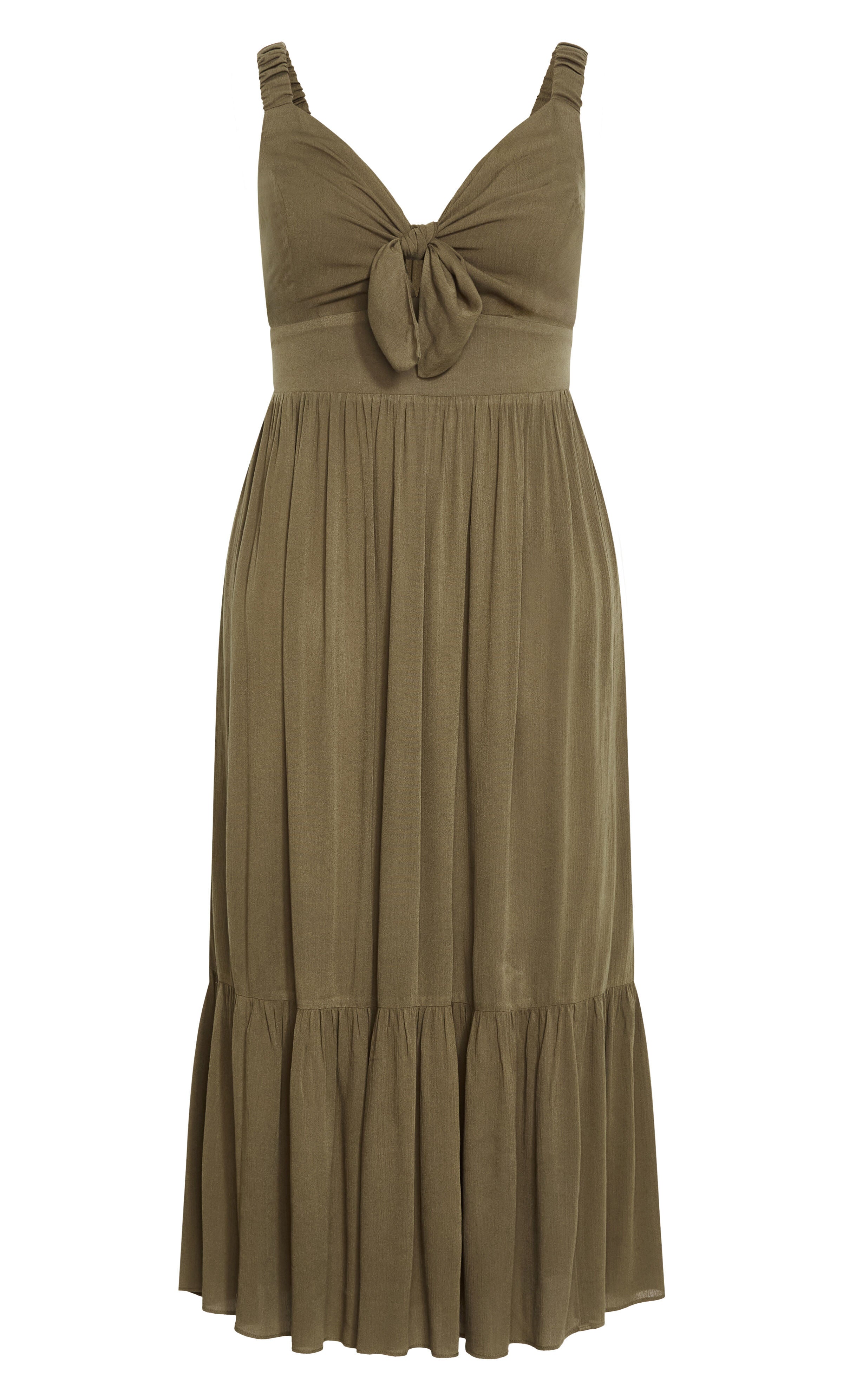 Vacay Maxi Dress - khaki, GREEN, alternate image number 4