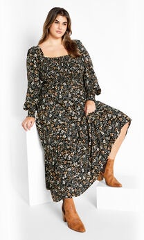 Emilie Dress - ditsy