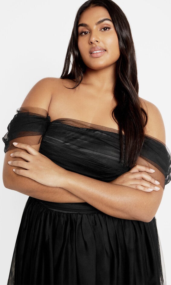 Lulu Dress - black, BLACK, alternate image number null