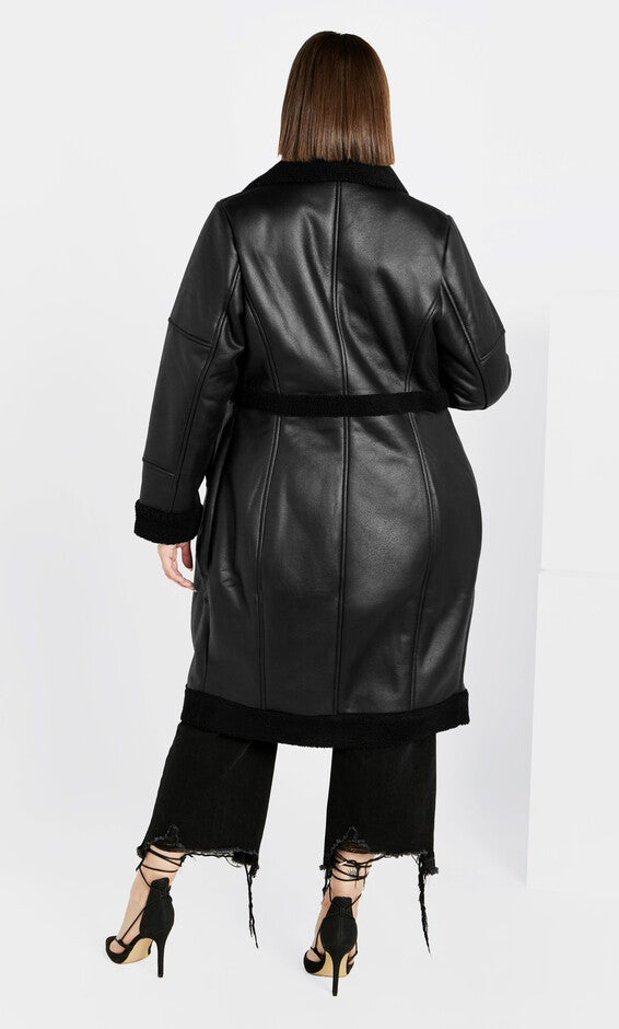 Hayden Coat - black, BLACK, alternate image number 2