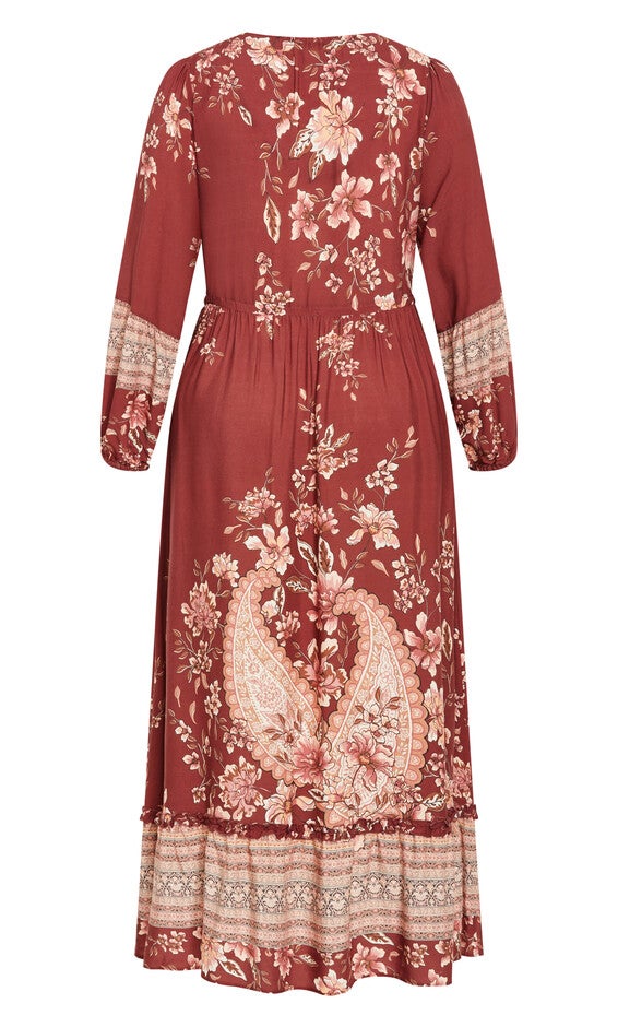 Faith Maxi Dress - desert rose, ORANGE, alternate image number 5