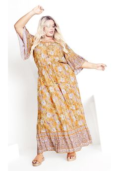 Follow Your Heart Maxi Dress