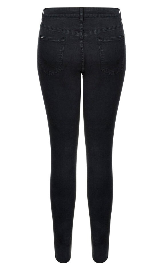 Rock N Roll Skinny Jean - black, BLACK, alternate image number null