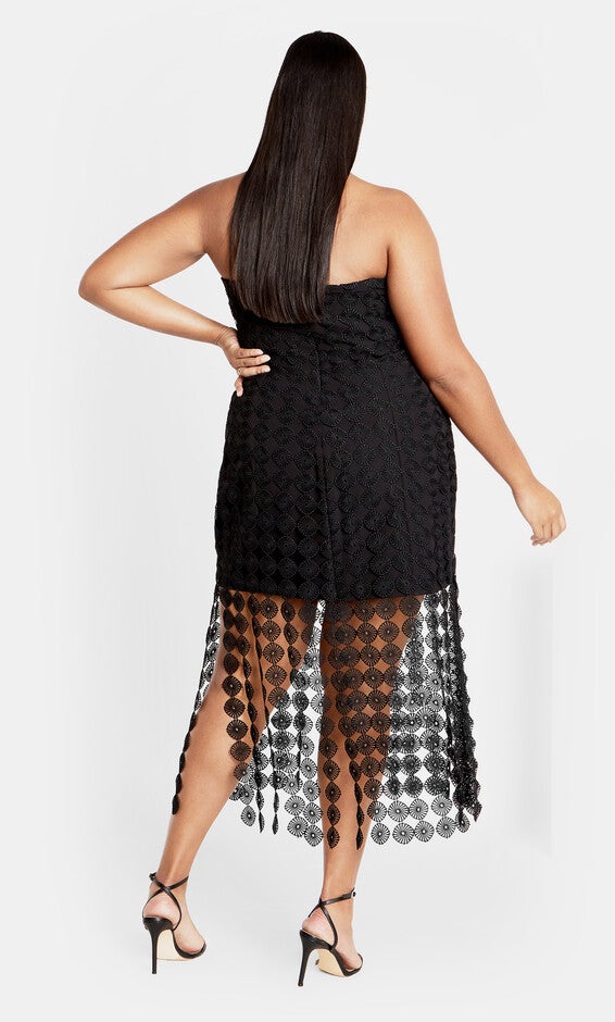 Ebony Dress - black, BLACK, alternate image number null