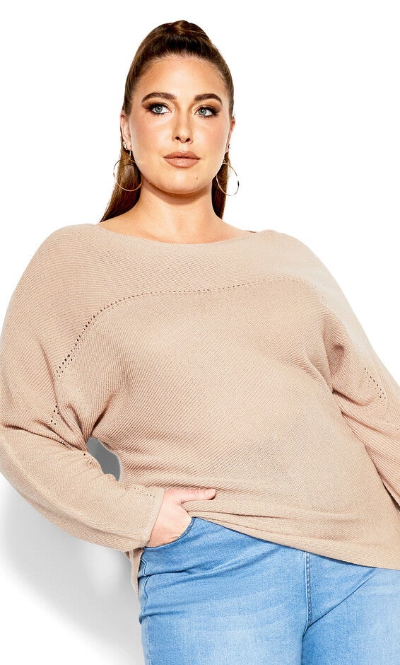 Romance Sweater - soft sand, BEIGE, hi-res image number null