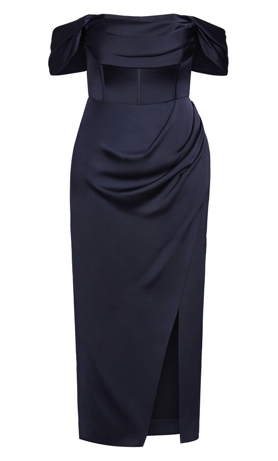 Forbidden Love Maxi Dress - navy, NAVY, alternate image number 5