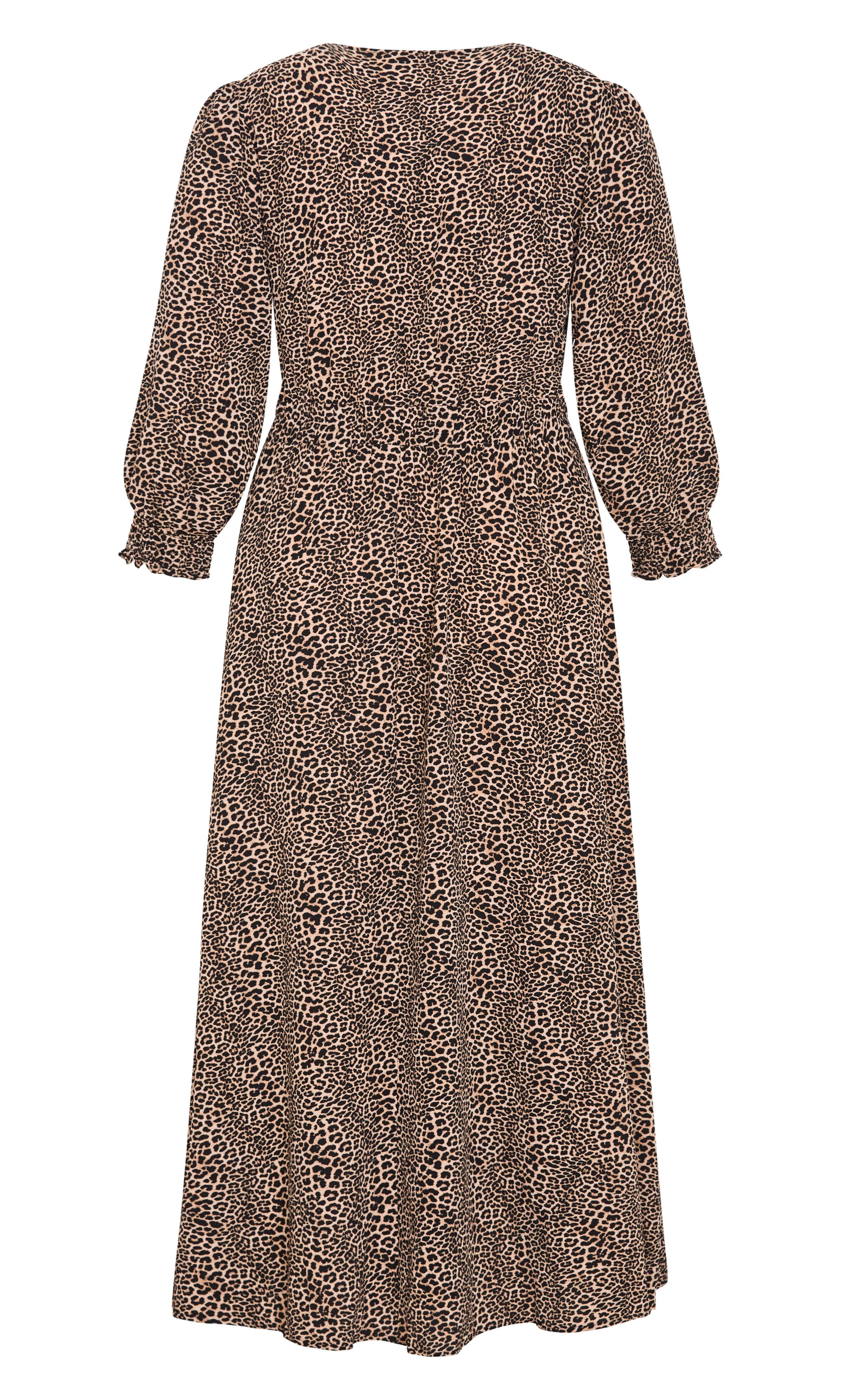 Jessie Print Maxi Dress - cheetah, BLACK, alternate image number 4