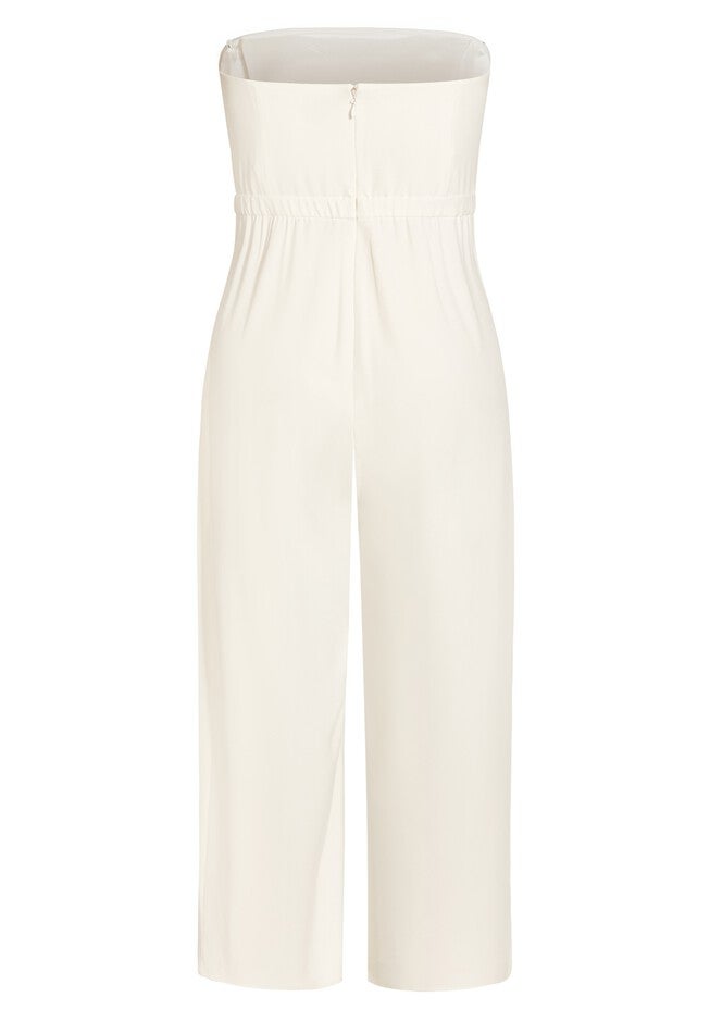 Attract Jumpsuit - ivory, WHITE, alternate image number 4