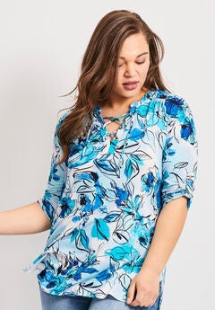 Lace Up Tee