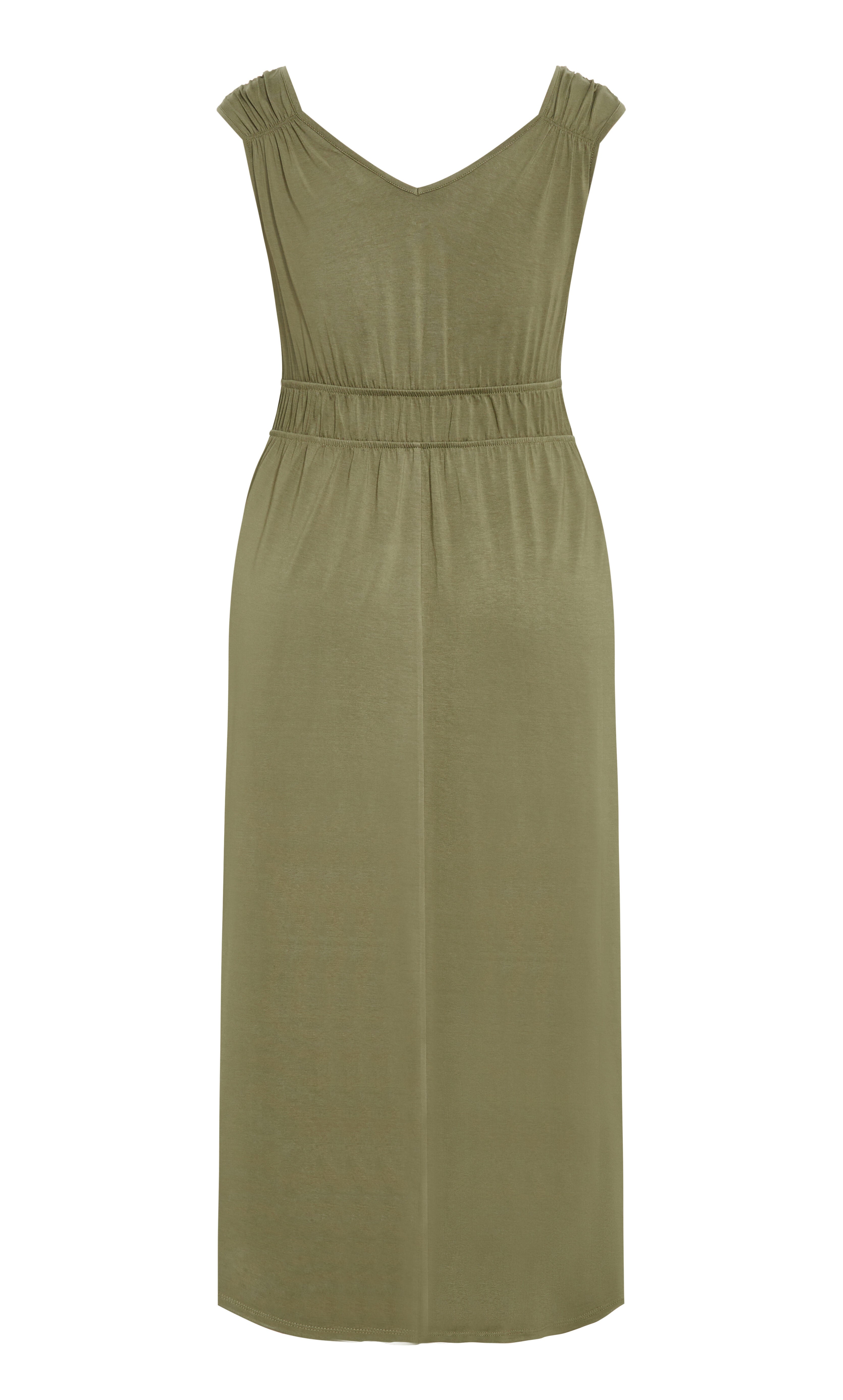 Lani Maxi Dress - olive, GREEN, alternate image number 4