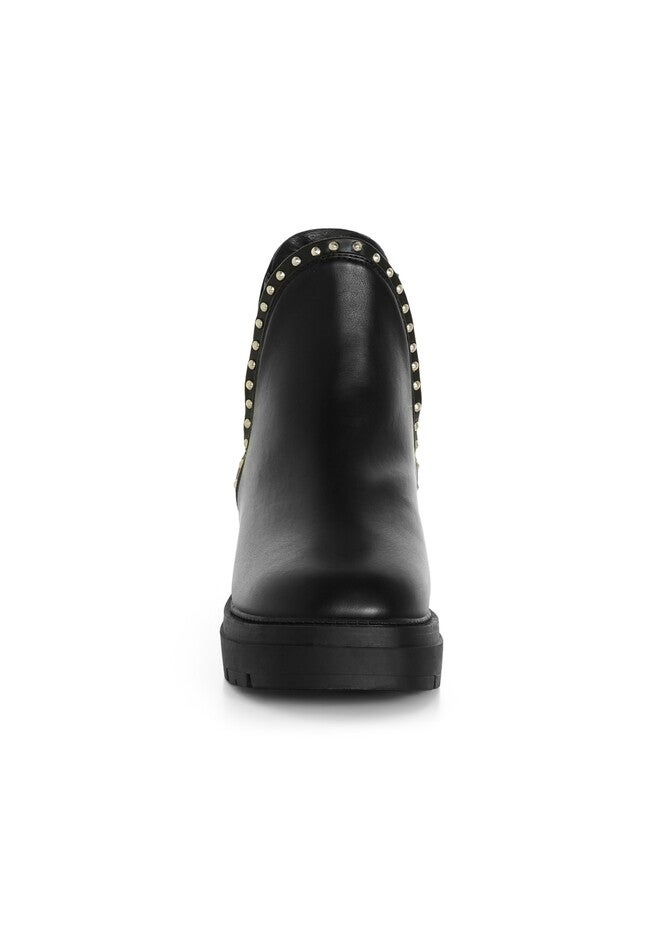 Gia Stud Ankle Boot, BLACK, alternate image number 4