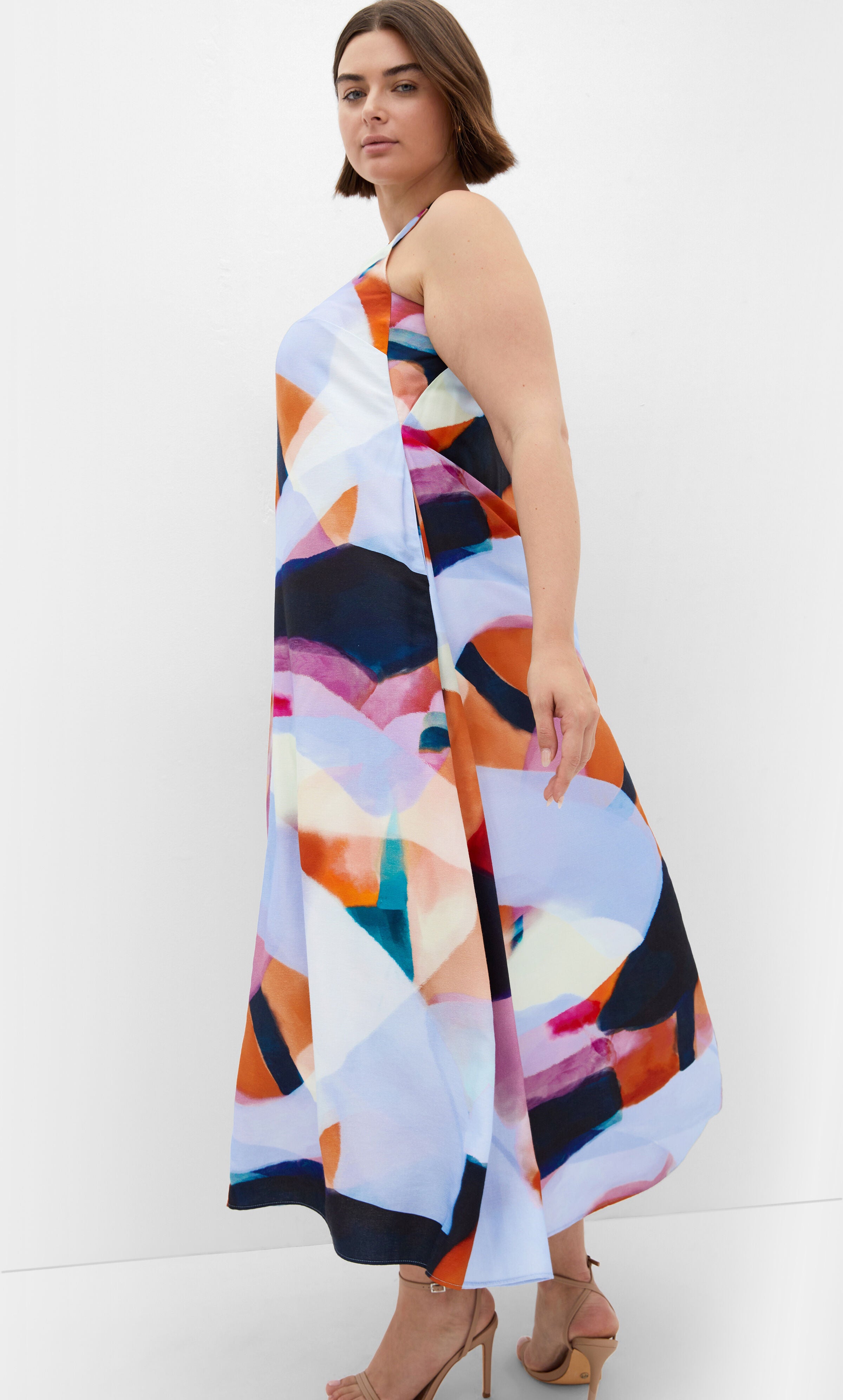 Aspect Level Dress - print, BLUE, alternate image number 2