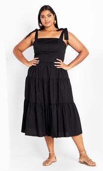 Corrine Maxi Dress - black