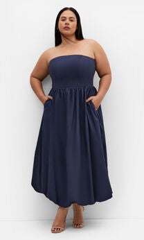 Alina Maxi Dress - navy