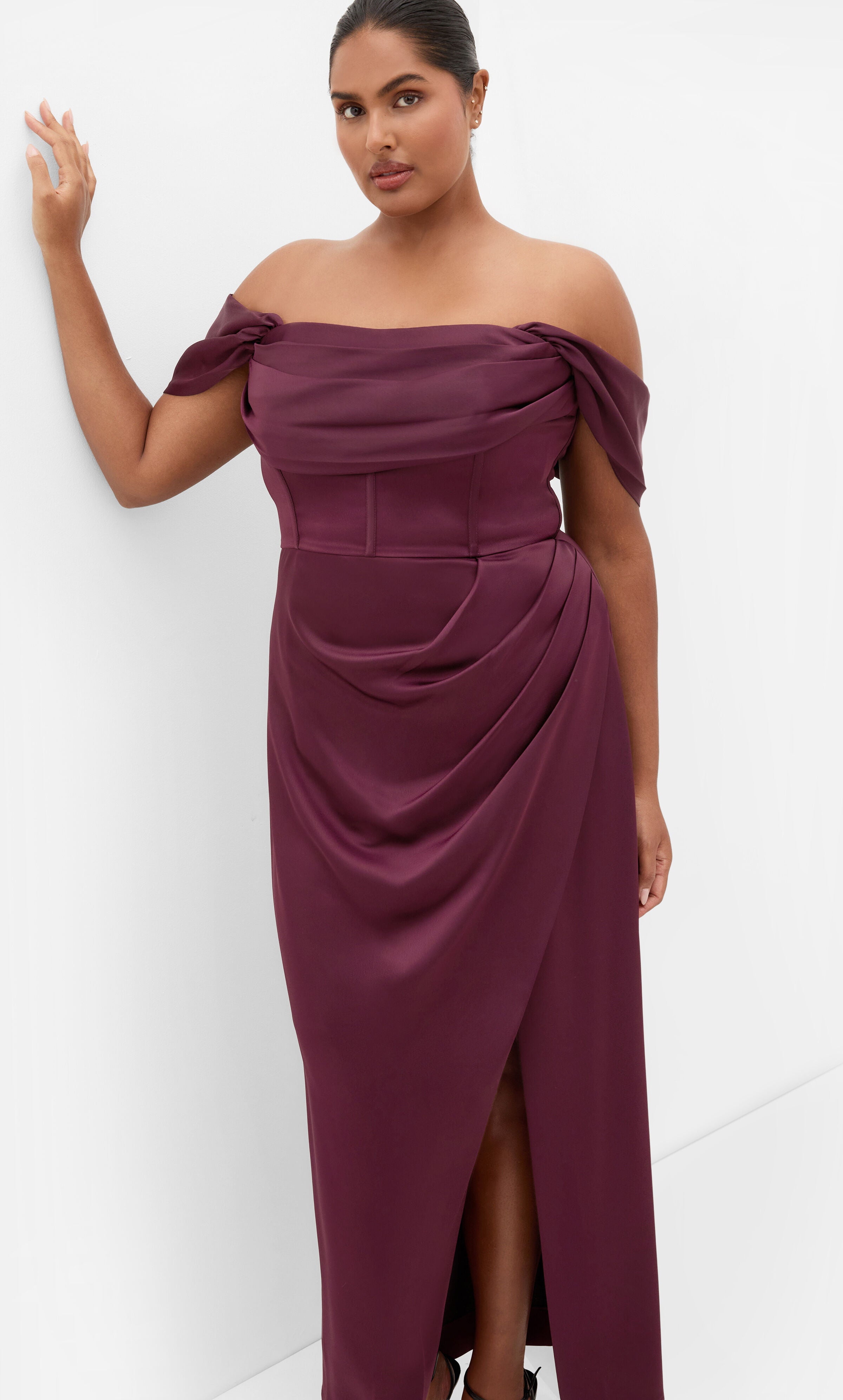 Forbidden Love Maxi Dress - mulberry, PURPLE, hi-res image number 0