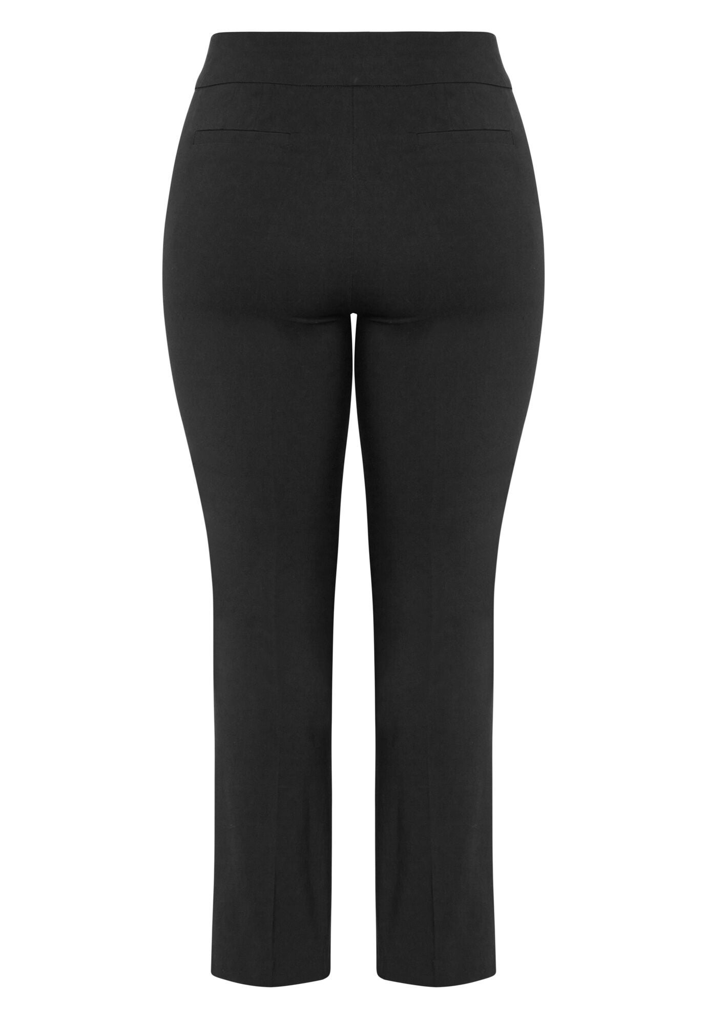 Super Stretch Zip Pant, BLACK, alternate image number 4