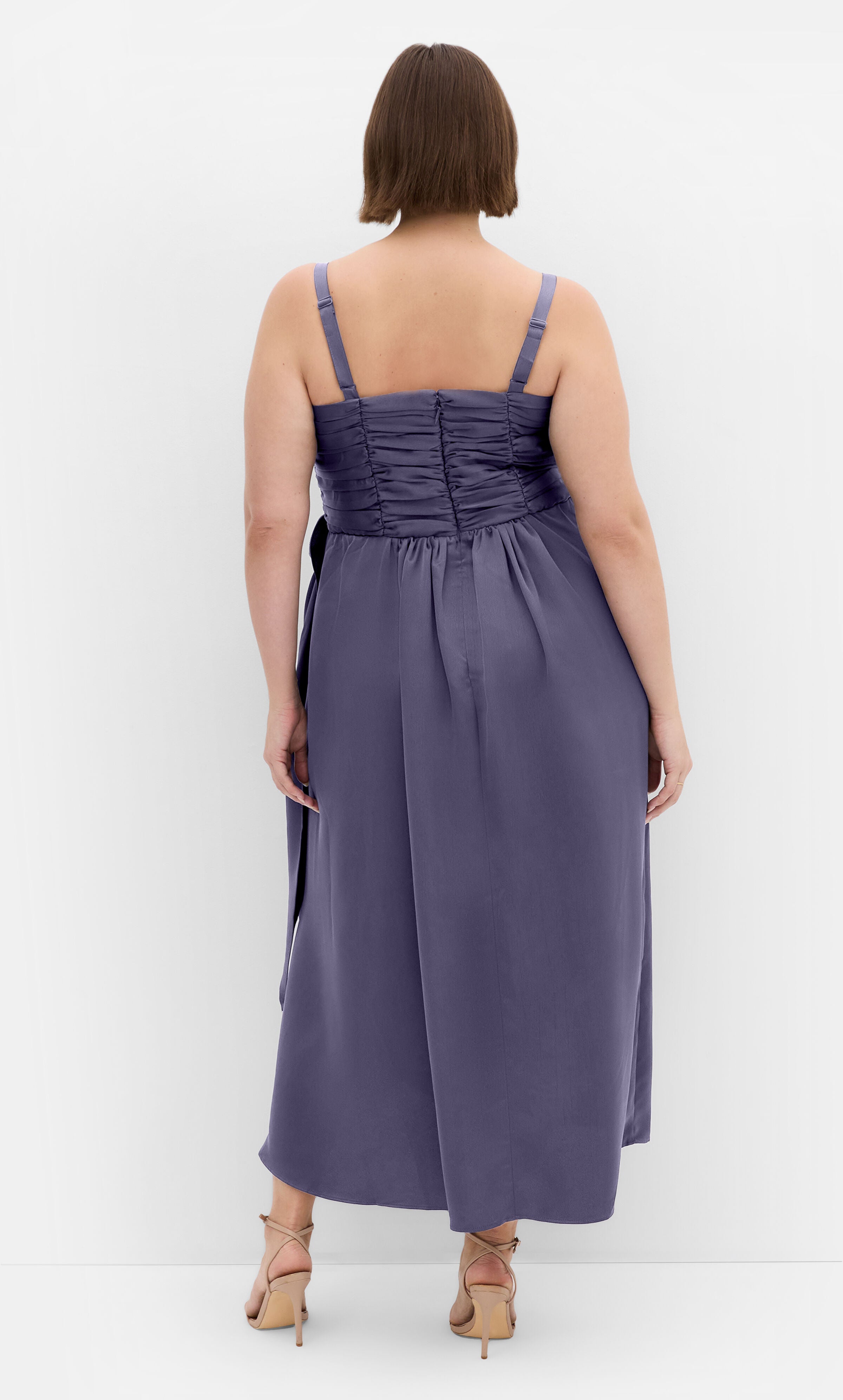 Ania Dress - slate, GRAY, alternate image number 2