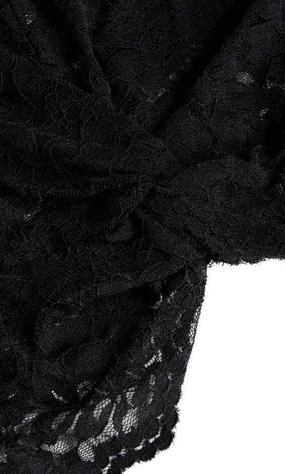 Lace Frankie Top - black, BLACK, alternate image number 5