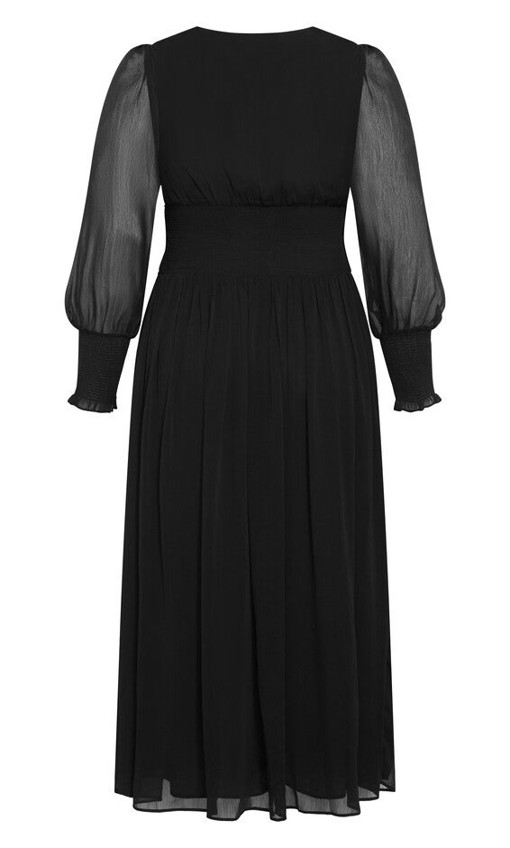 Selena Maxi Dress - black, BLACK, alternate image number null