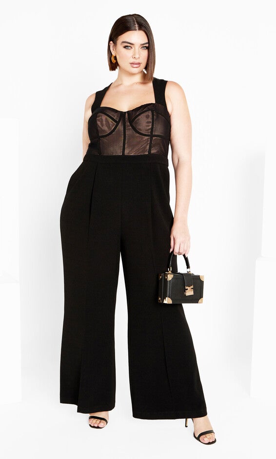 Kylie Jumpsuit - black, BLACK, hi-res image number 0