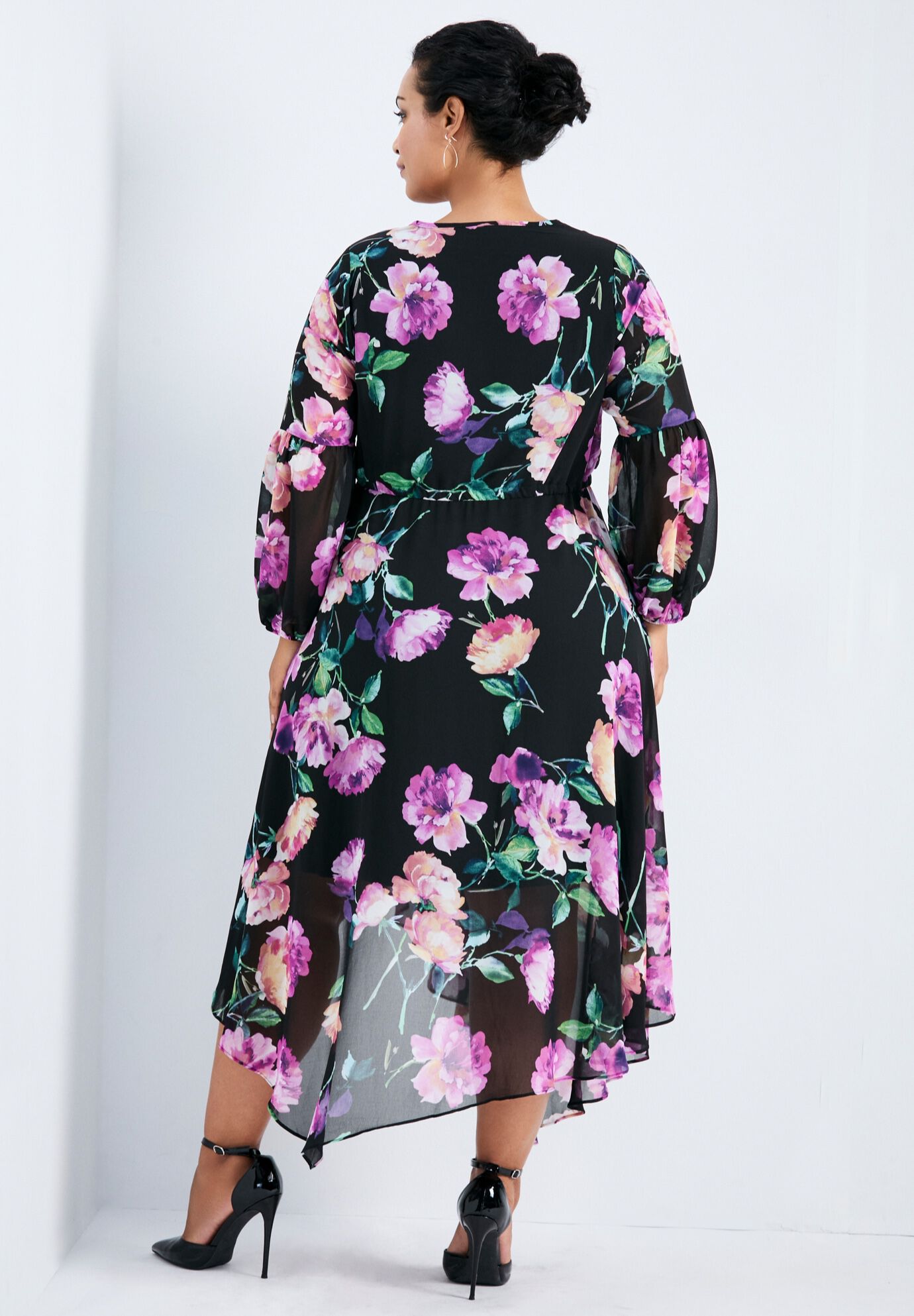 Endless Love Chiffon Dress, ENDLESS LOVE, alternate image number 2