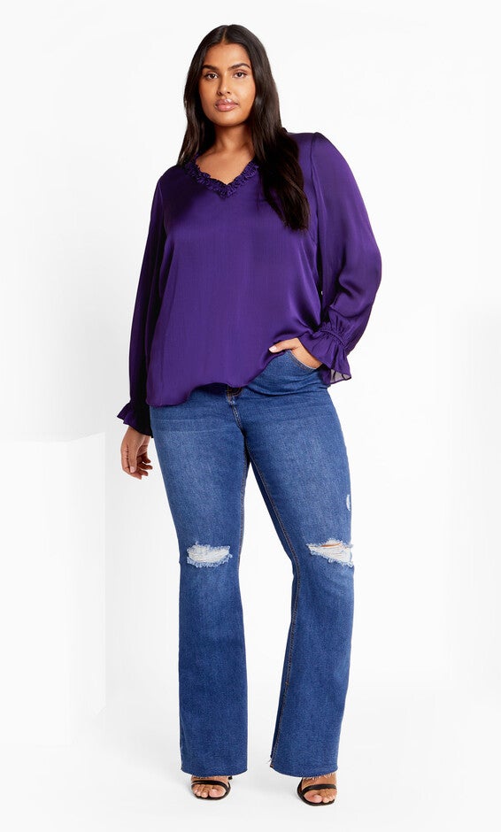 Maia Top - purple, PURPLE, alternate image number 1
