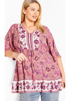 Utopia Border Tunic
