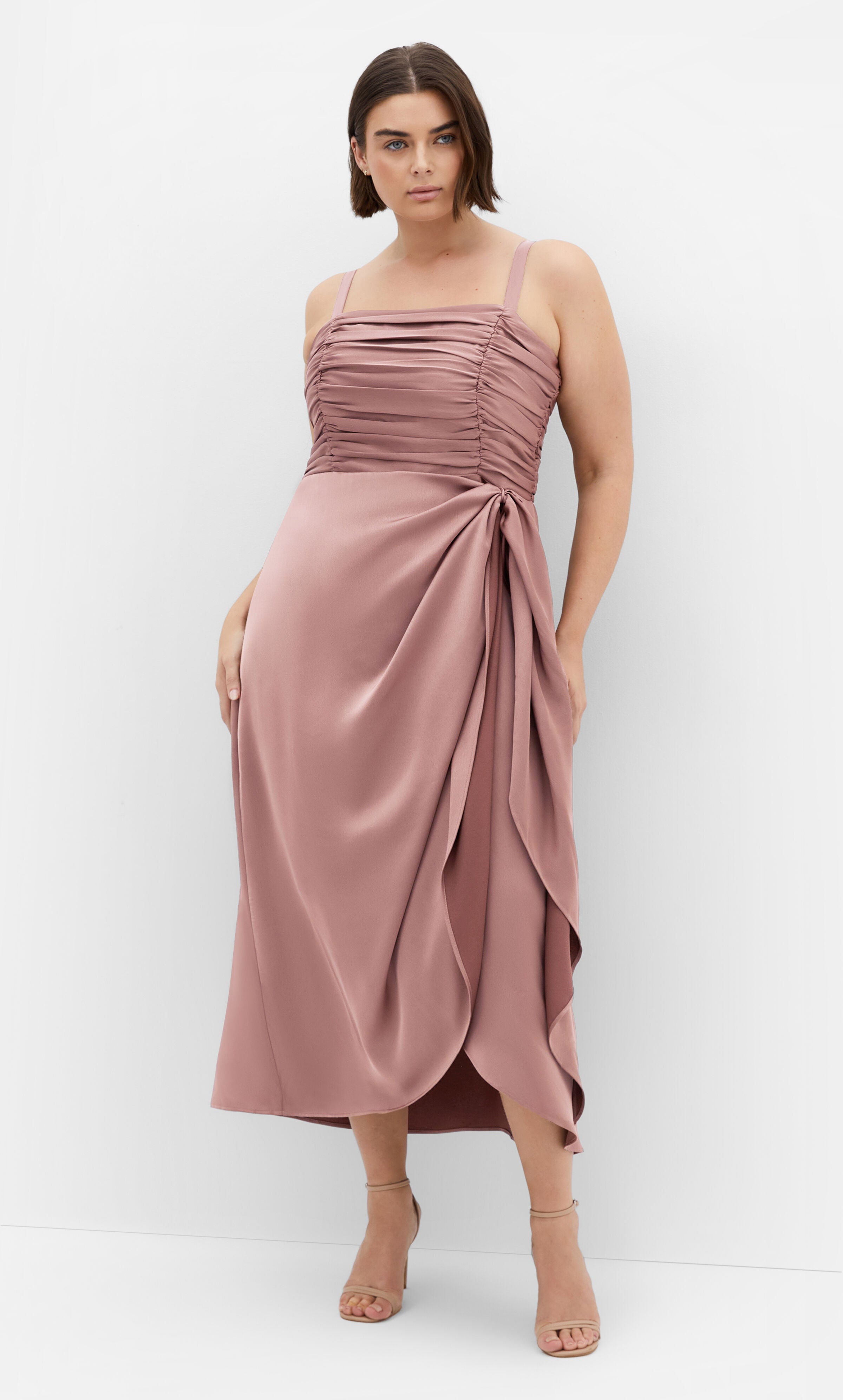 Ania Dress - antique rose, PINK, hi-res image number 0