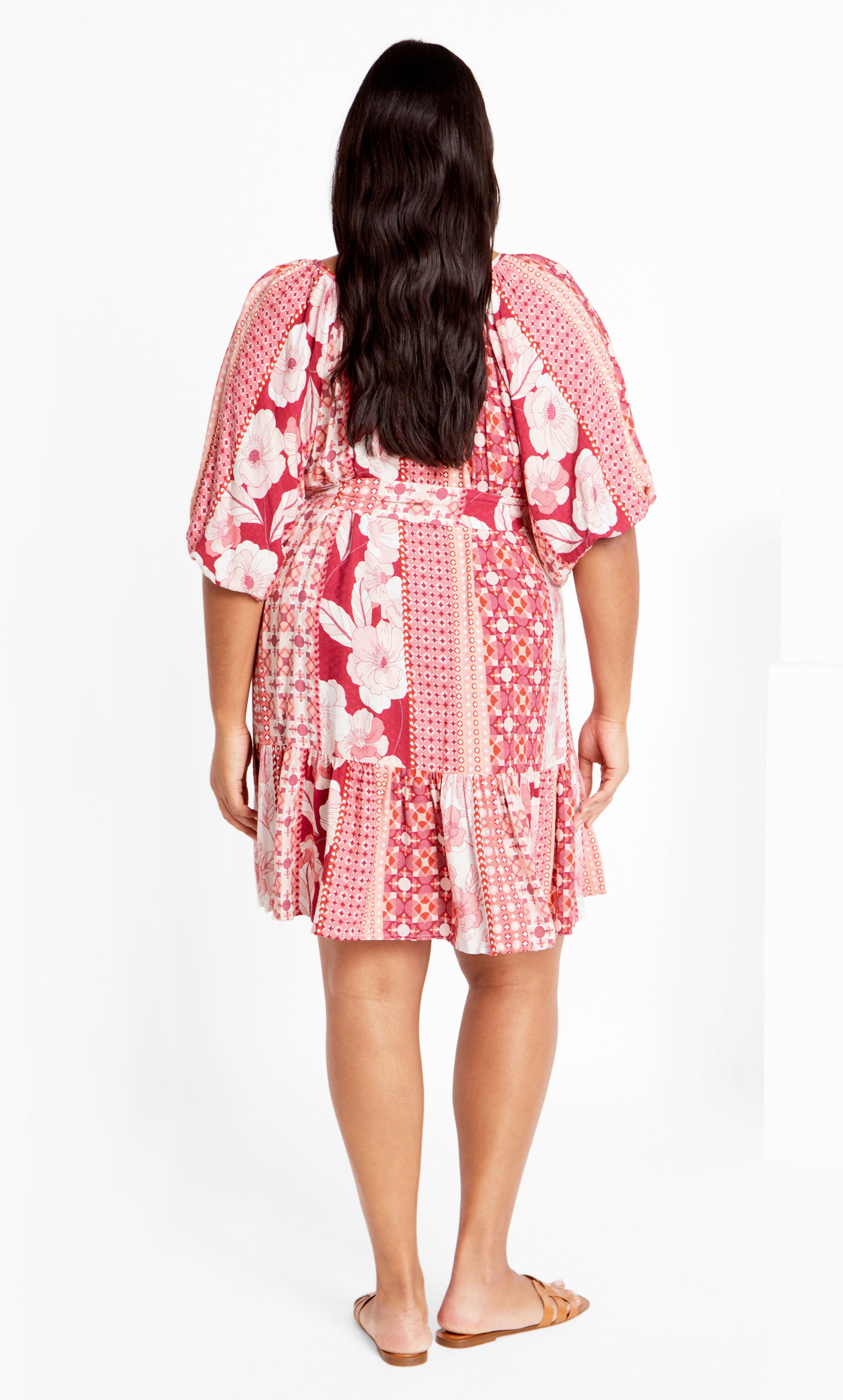 Cosmo Mini Dress - crimson, RED, alternate image number 2