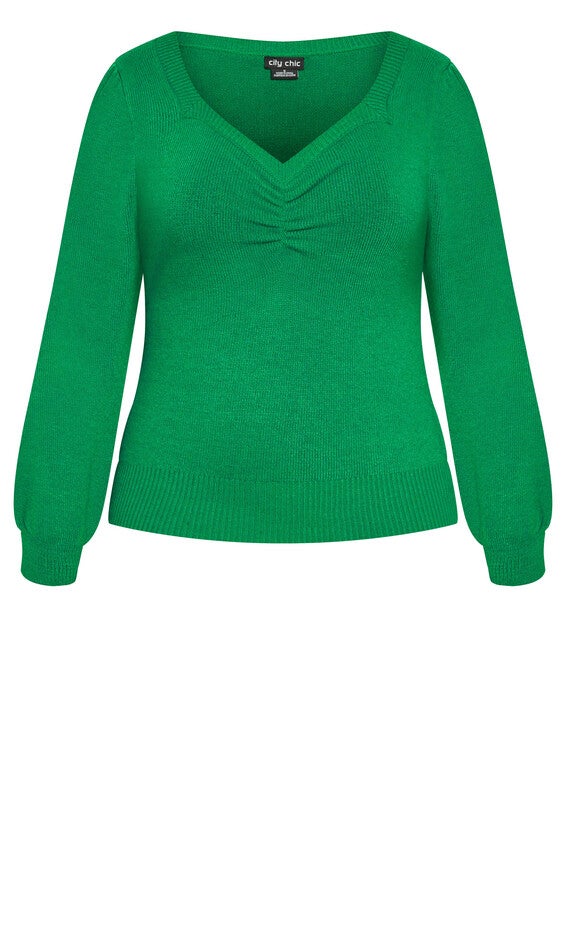 Maddie Jumper - greenstone, GREEN, alternate image number null