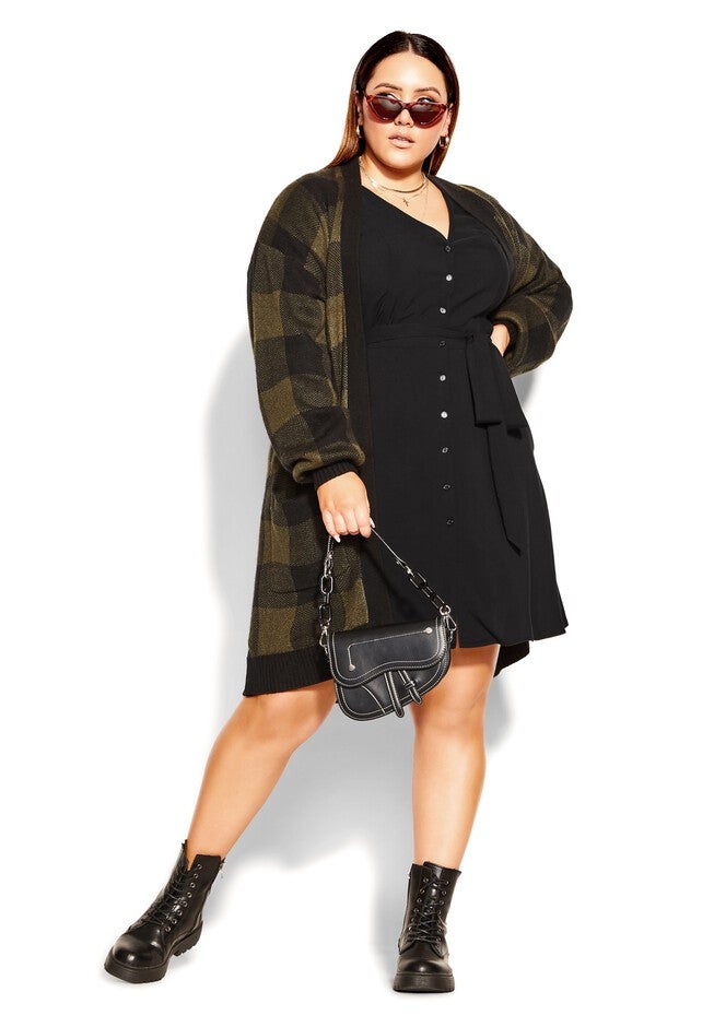 Relax Me Dress - black, BLACK, on-hover image number null