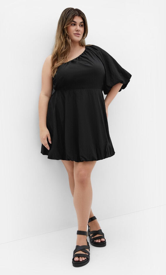 Mercy Dress - black, BLACK, alternate image number null
