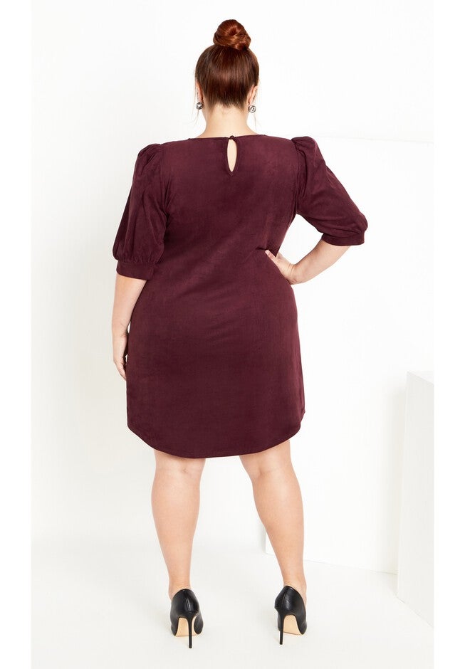 Whitney Dress - ruby, RED, alternate image number null